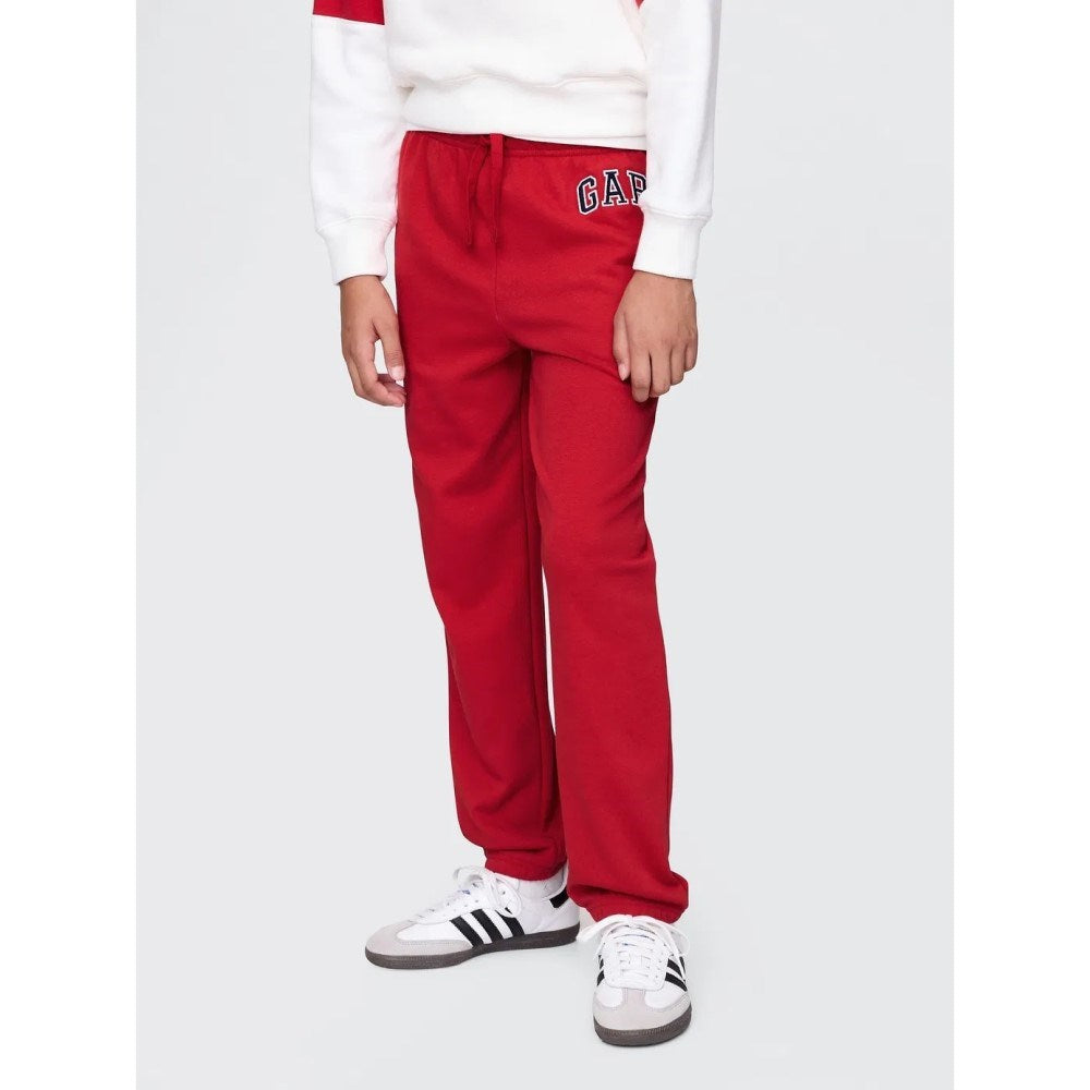 GAP Logo Erkek Çocuk Relaxed  Eşofman Altı Kırmızı