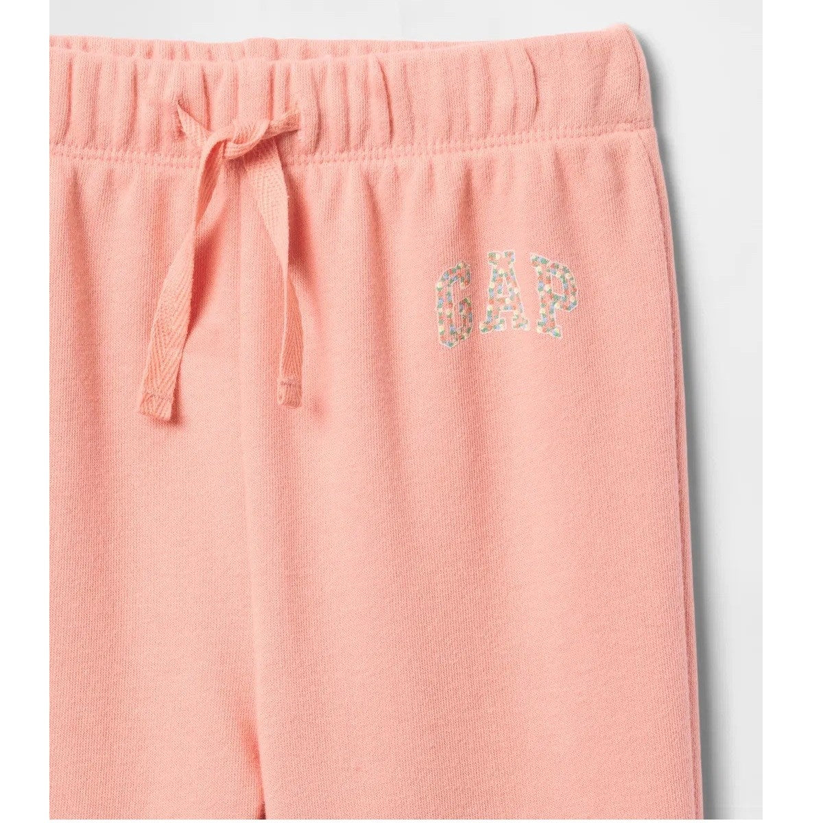 GAP Logo Kız Bebek Pull-On Jogger Eşofman Altı Somon