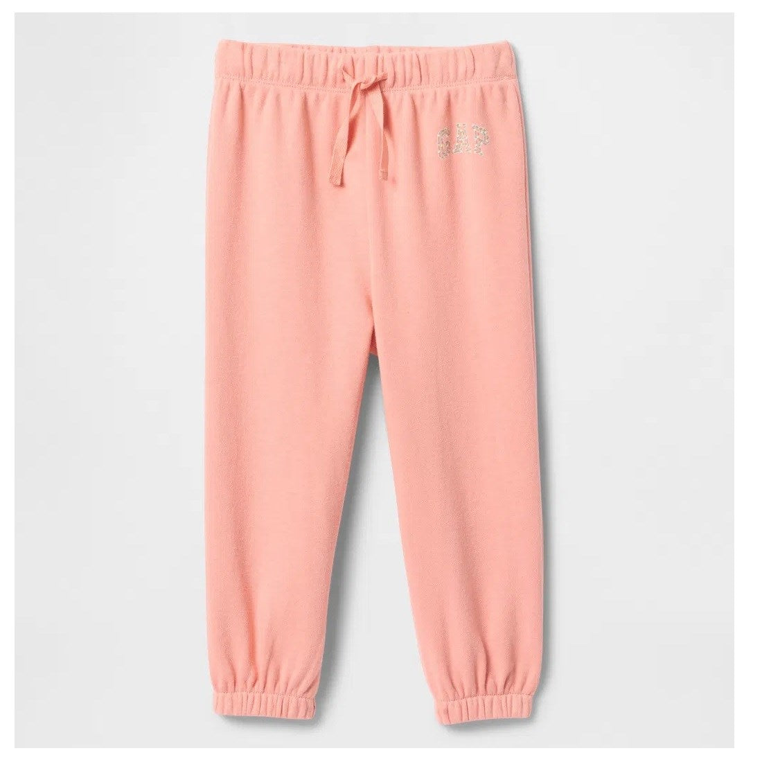 GAP Logo Kız Bebek Pull-On Jogger Eşofman Altı Somon