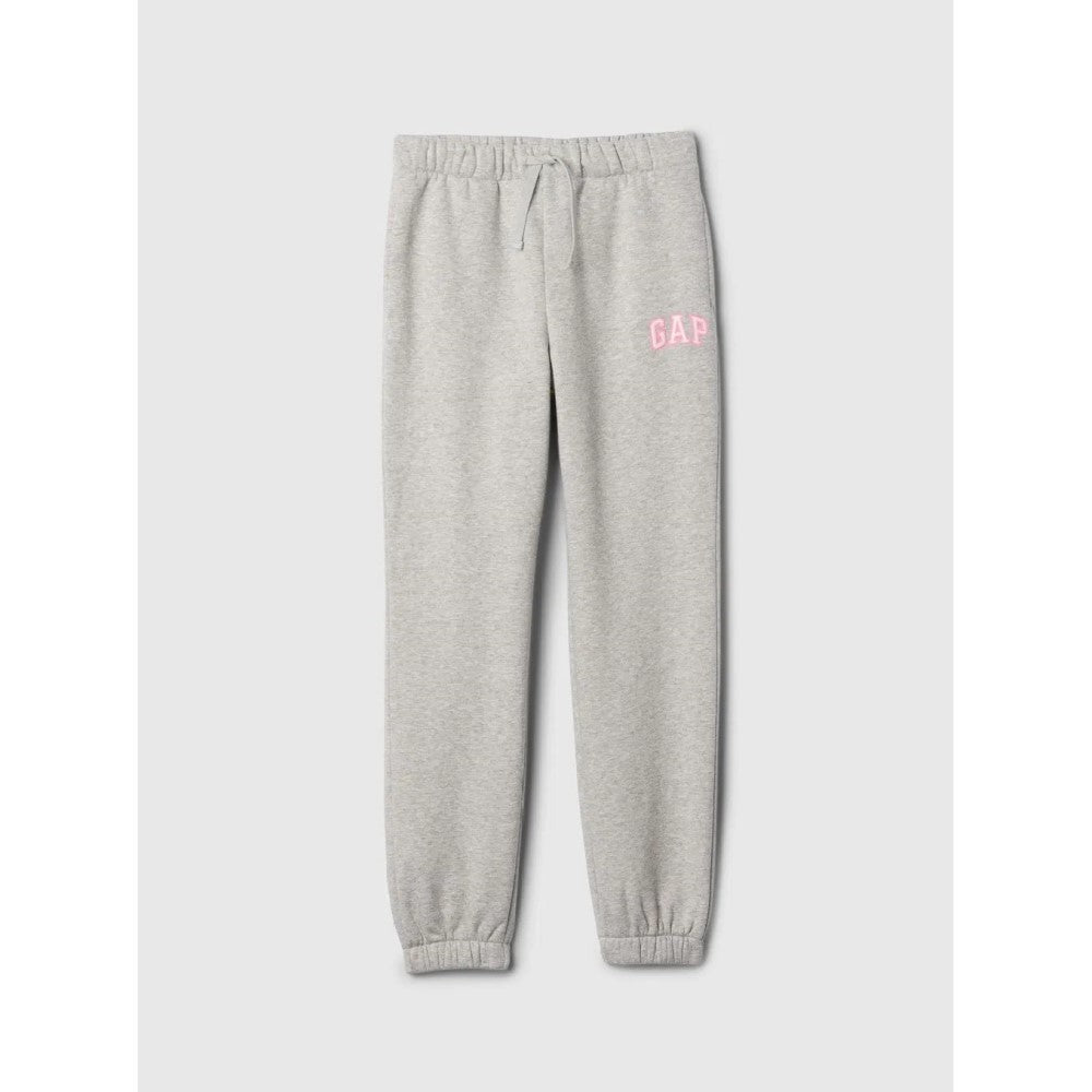 GAP Logo Kız Çocuk Relaxed  Eşofman Altı Gri