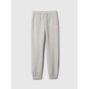 GAP Logo Kız Çocuk Relaxed  Eşofman Altı Gri