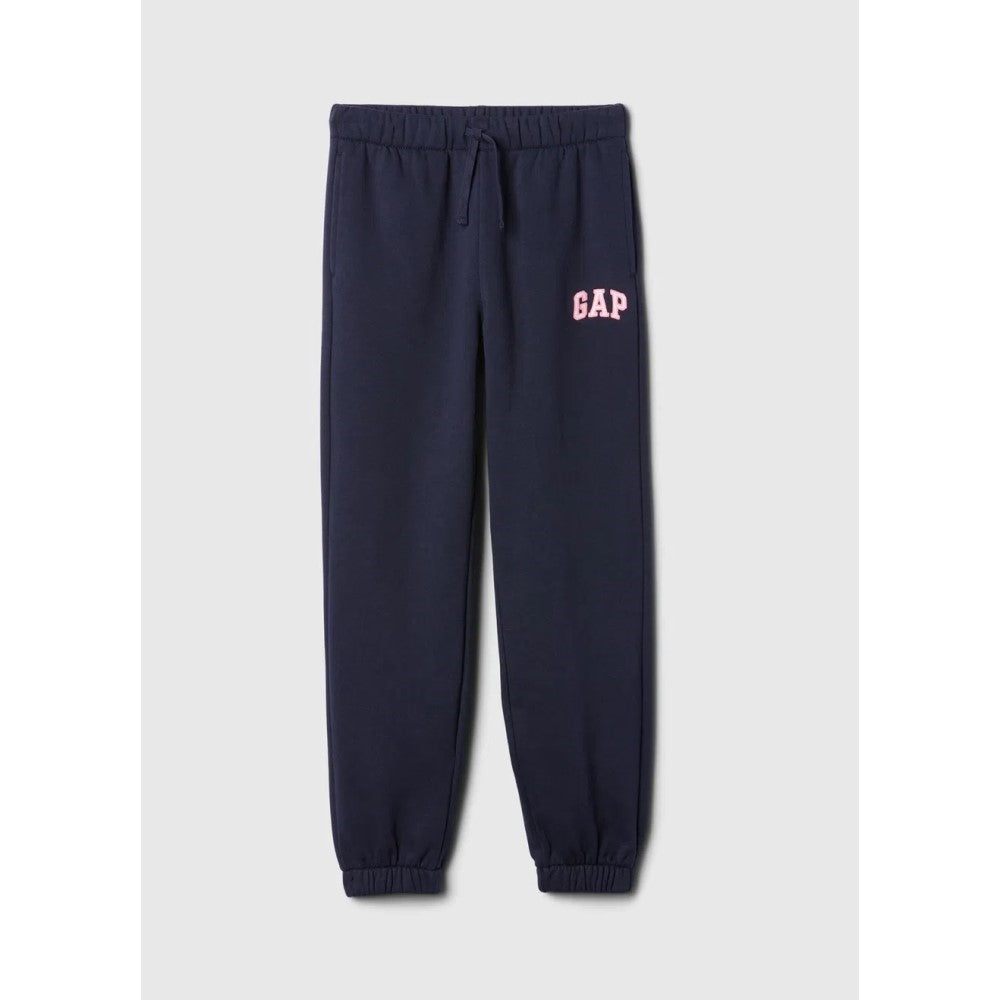 GAP Logo Kız Çocuk Relaxed  Eşofman Altı Lacivert