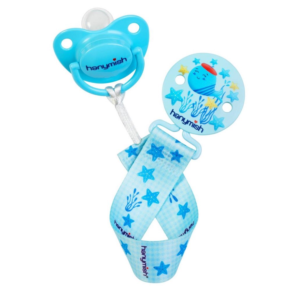 Hanymish Kumaş Emzik Askısı Mavi