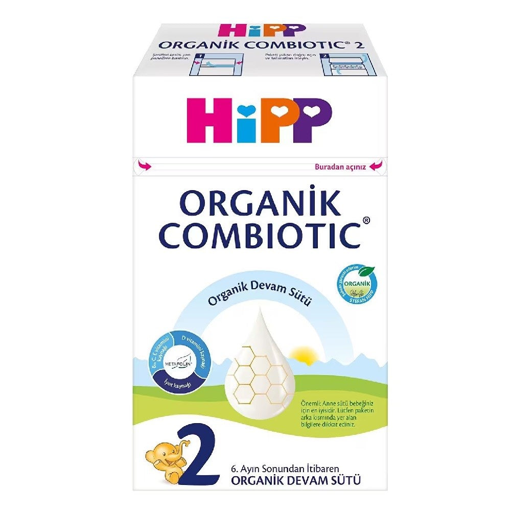 Hipp 2 Organik Combiotic Devam Sütü 600 gr