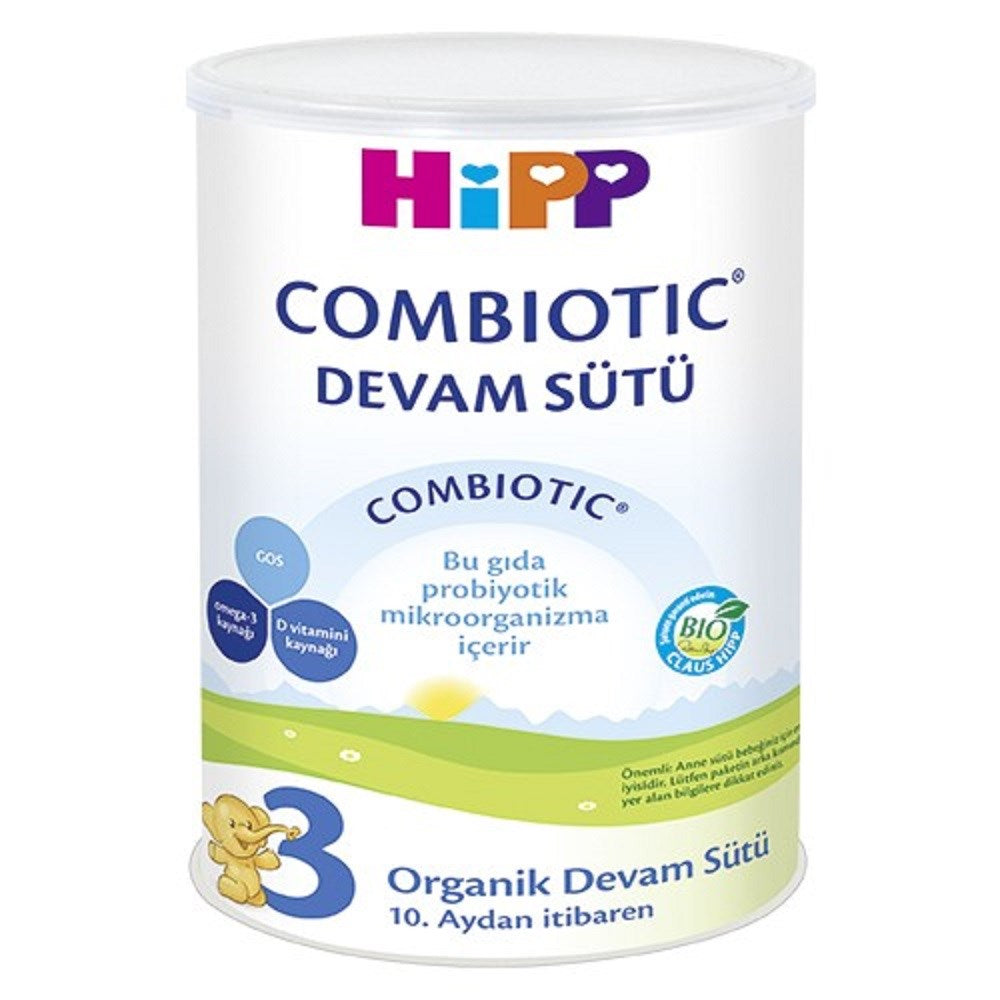 Hipp 3 Organik Combiotic Devam Sütü 350 gr STD