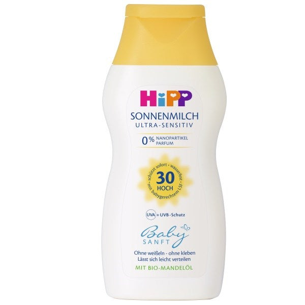 Hipp Babysanft Koruyucu Güneş Sütü 30 Faktör 200 ml STD