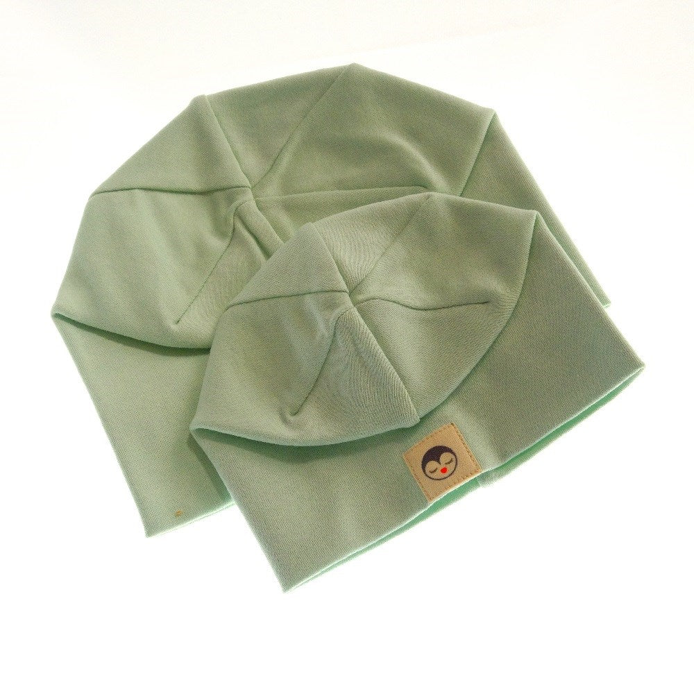 Hoiho Bebek Organik Penye Şapka-Mint