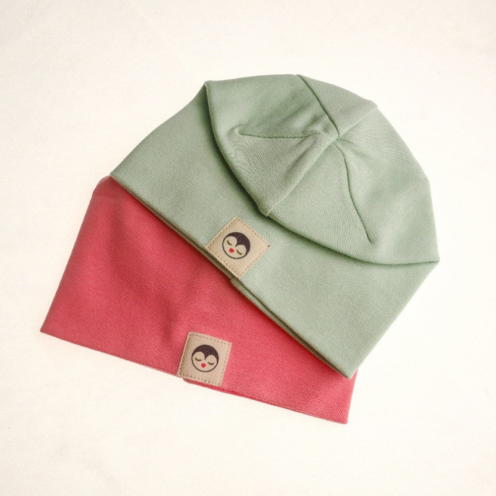 Hoiho Bebek Organik Penye Şapka-Mint