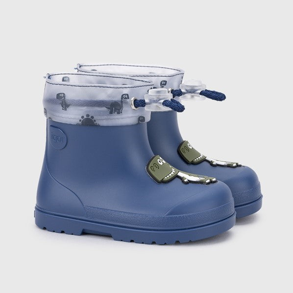 İgor Çocuk Yağmur Botu Mendi Dino - Jeans Lacivert