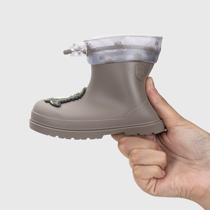 İgor Çocuk Yağmur Botu Mendi Dino Kahverengi