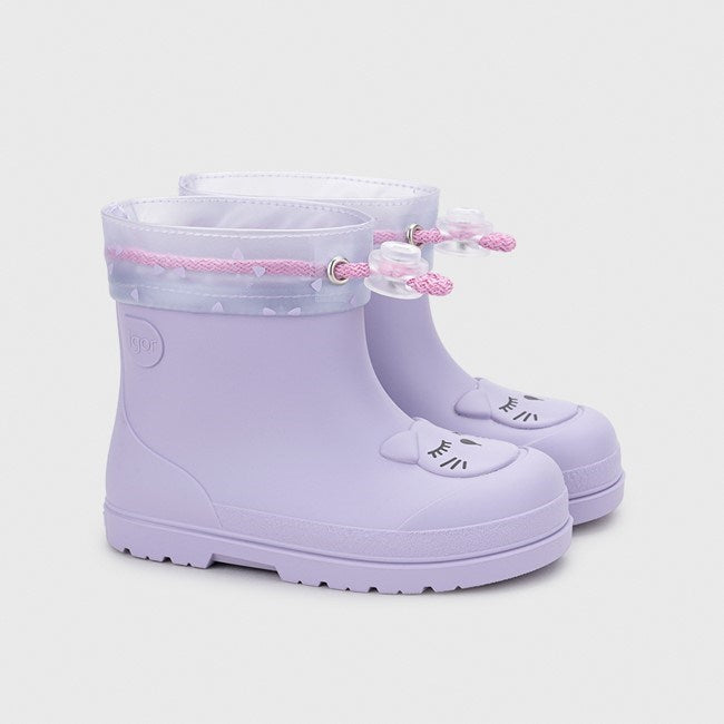 İgor Çocuk Yağmur Botu Mendi Gato - Malva Lila