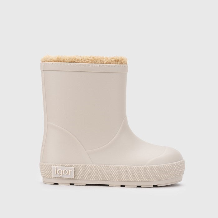 İgor Kürklü Çocuk Yağmur Botu Yogi Borreguito - Beige Bej