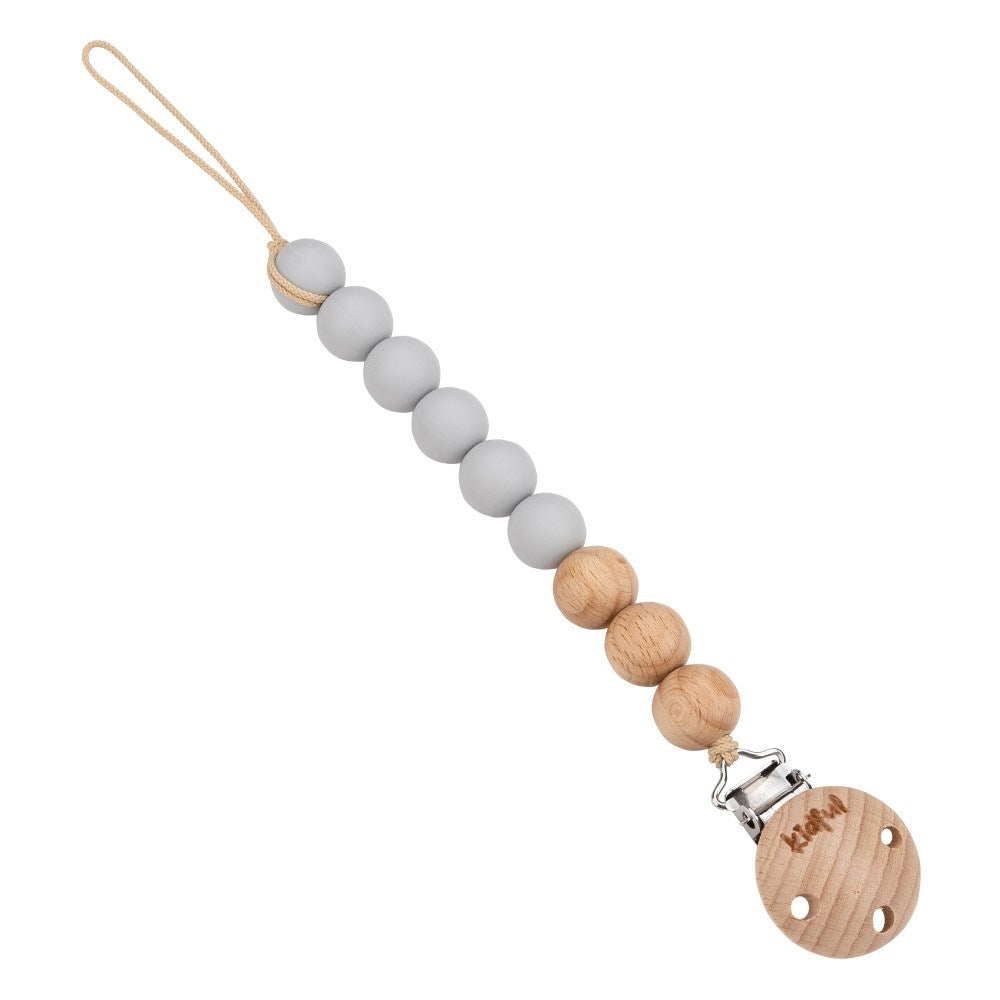 Kidful Bebek Emzik Askısı Dolphin Gri