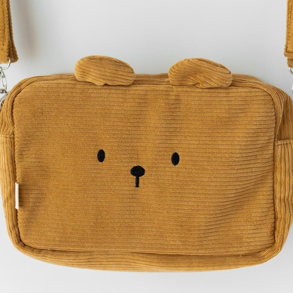 Mama Yoyo Kadife Kulaklı Çanta - Tarçın