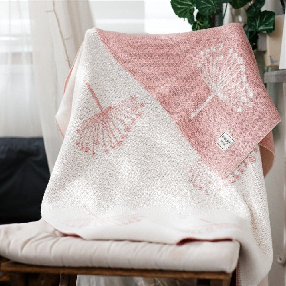 Mama Yoyo Karahindiba Dandelion Triko Battaniye  90*90