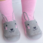 Mama Yoyo Nou Nou Kaydırmaz Taban Çorap Panduf Pembe