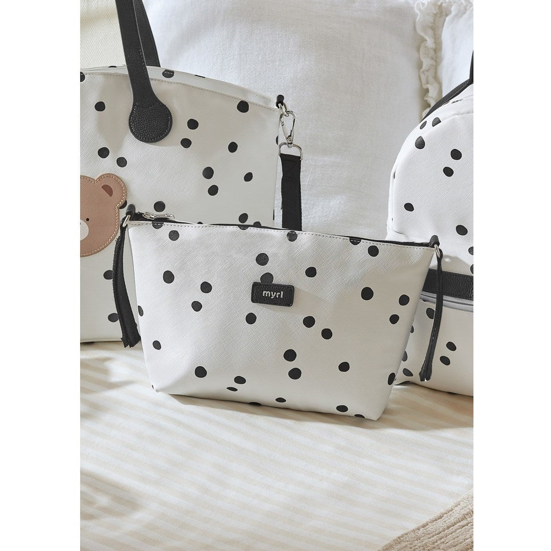 Mayoral Bebek Anne Küçük Bakım Çantası Siyah Beyaz