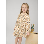 Mayoral Kışlık Kız Elbise Kahverengi