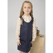 Mayoral Kışlık Kız Elbise Lacivert