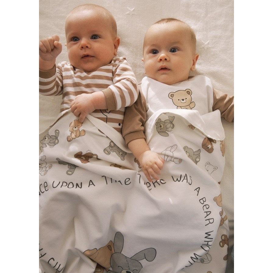 Mayoral Yazlık Bebek Penye Battaniye Ekru