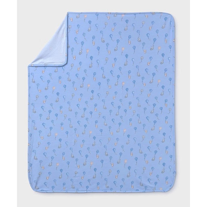 Mayoral Yazlık Bebek Penye Battaniye Mavi