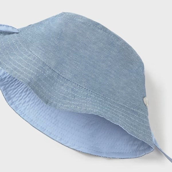 Mayoral Yazlık Erkek Bebek Çift Taraflı Şapka Mavi
