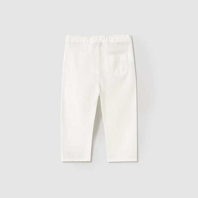Mayoral Yazlık Erkek Bebek Pantolon Beyaz