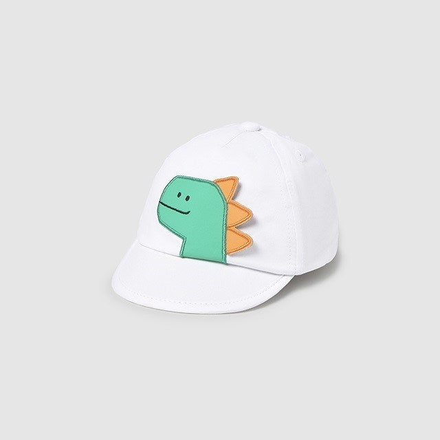 Mayoral Yazlık Erkek Bebek Şapka Beyaz