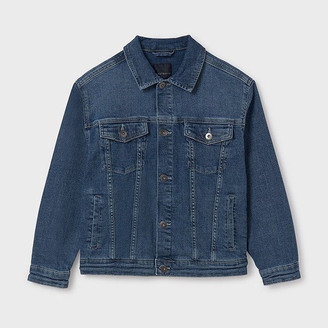 Mayoral Yazlık Erkek Denim Ceket Mavi