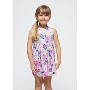 Mayoral Yazlık Kız Baskılı Elbise Lila