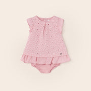 Mayoral Yazlık Kız Bebek Elbise Açık Pembe