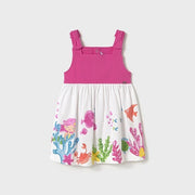 Mayoral Yazlık Kız Bebek Elbise Fuşya