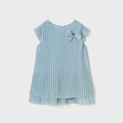 Mayoral Yazlık Kız Bebek Elbise Mavi