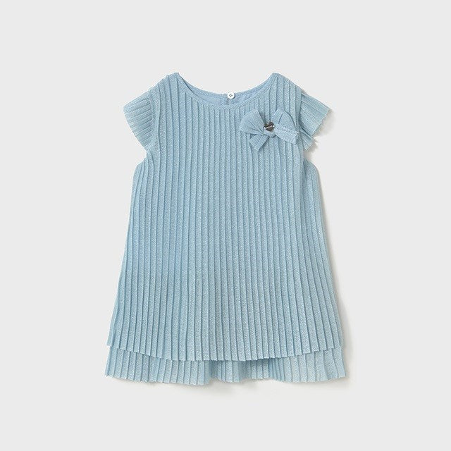 Mayoral Yazlık Kız Bebek Elbise Mavi