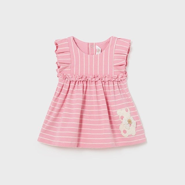 Mayoral Yazlık Kız Bebek Elbise Pembe