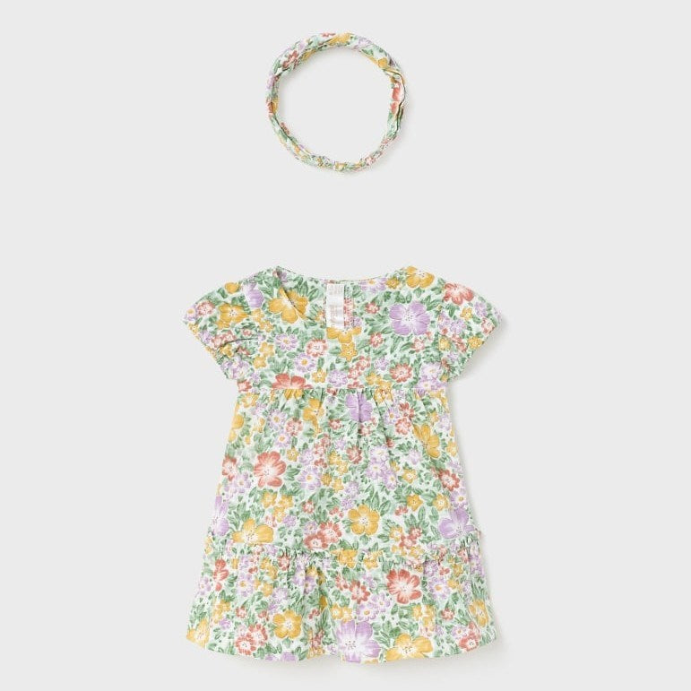 Mayoral Yazlık Kız Bebek Elbise Saç Bandı Lila