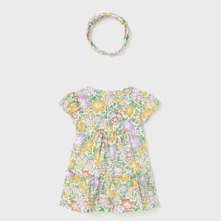 Mayoral Yazlık Kız Bebek Elbise Saç Bandı Lila