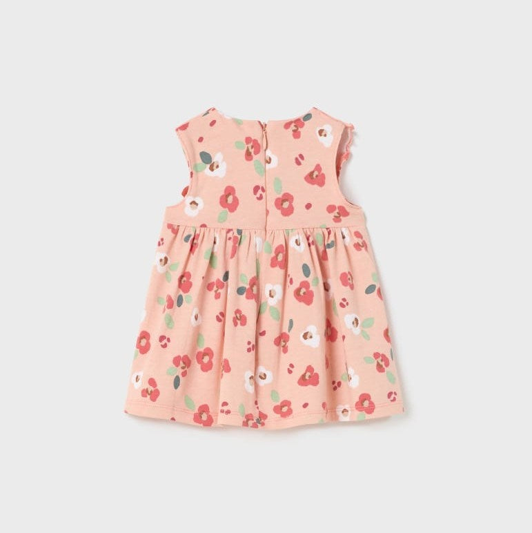 Mayoral Yazlık Kız Bebek Elbise Somon
