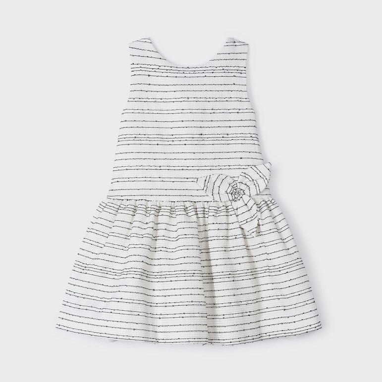 Mayoral Yazlık Kız Elbise Beyaz