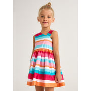 Mayoral Yazlık Kız Elbise Koyu Pembe