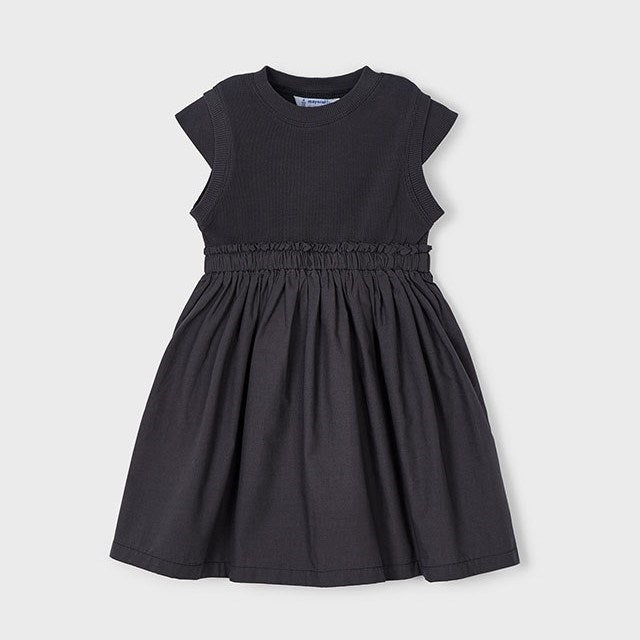 Mayoral Yazlık Kız Elbise Siyah