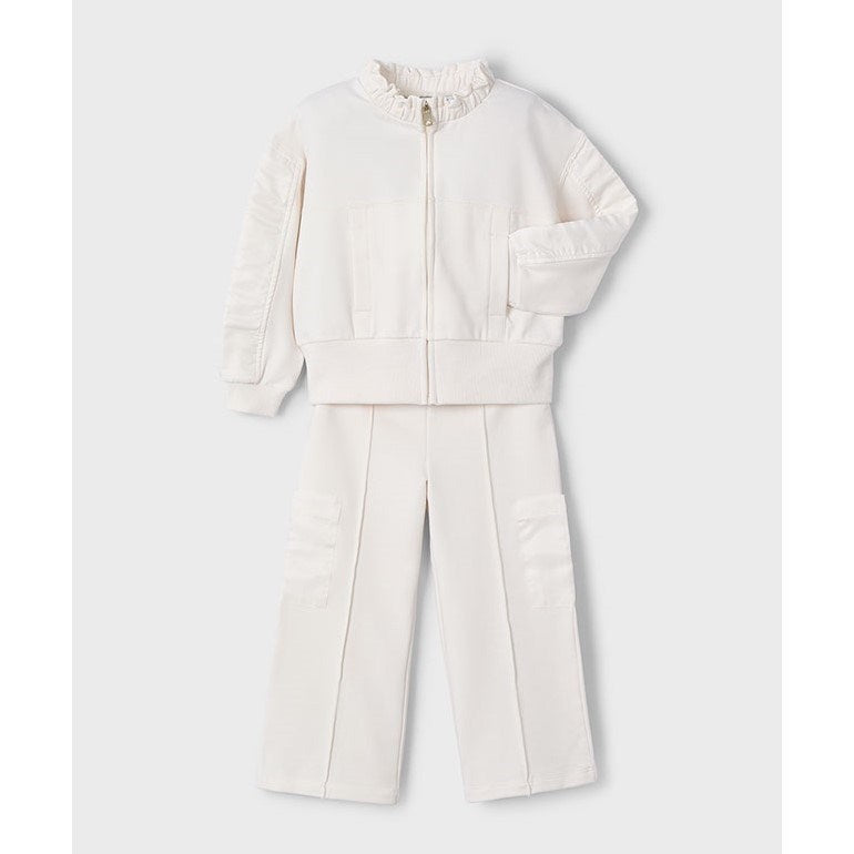 Mayoral Yazlık Kız Eşofman 2'li Takım Ekru