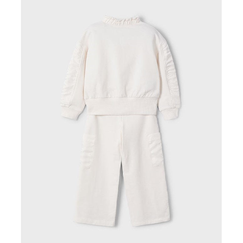 Mayoral Yazlık Kız Eşofman 2'li Takım Ekru