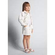 Mayoral Yazlık Kız Etek Ekru