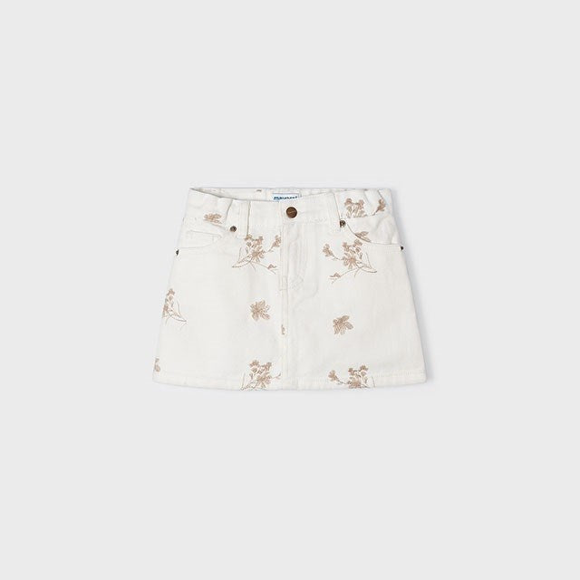 Mayoral Yazlık Kız Etek Ekru