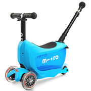Micro Mini2go Deluxe Plus 3 Tekerlekli Scooter Blue