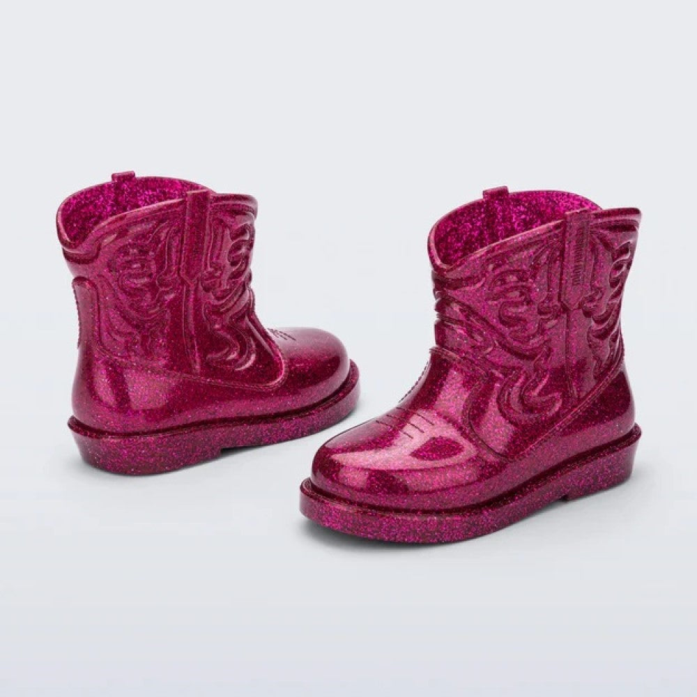 Mini Melissa Kız Bebek Texas Bot Pembe