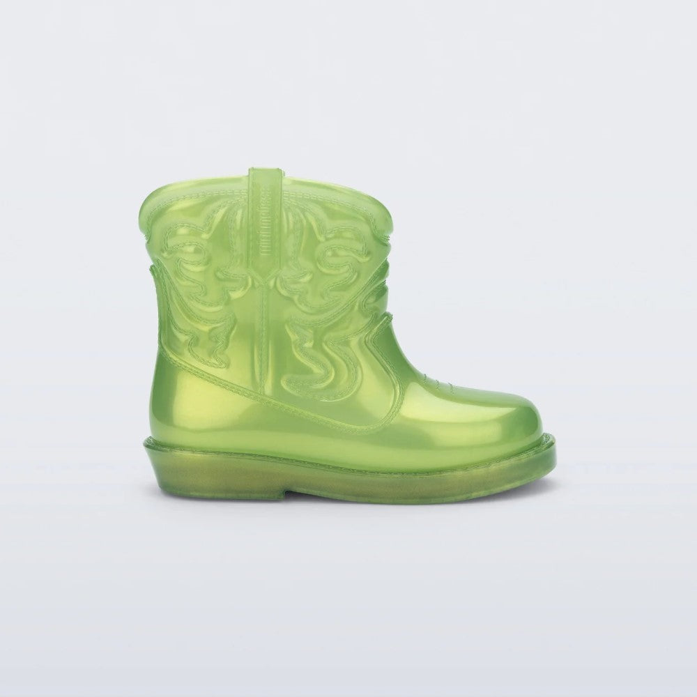 Mini Melissa Kız Bebek Texas Bot Yeşil