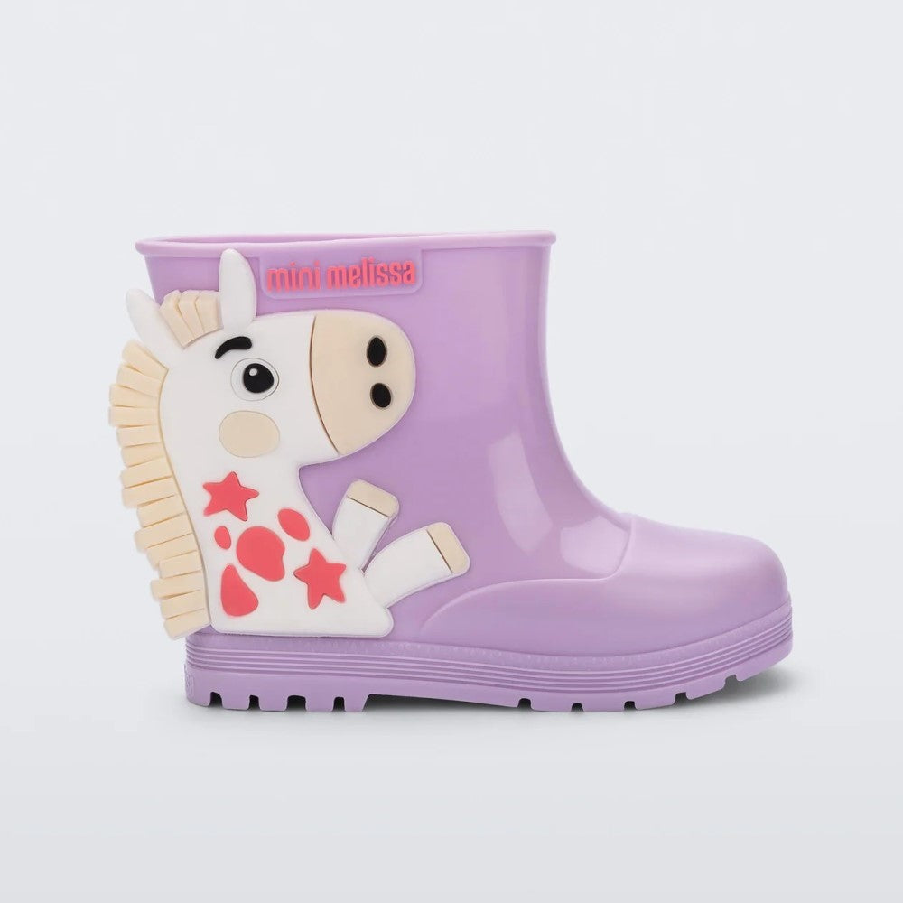 Mini Melissa Kız Bebek Welly Wonderland Bot Lila