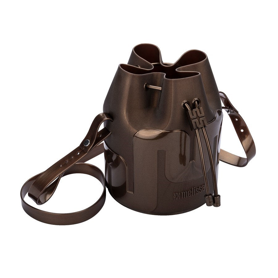 Mini Melissa Station Bucket Bag Kahverengi